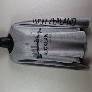 Women's Crew Neckline Auckland New Zealand City Scape  Sz 2x